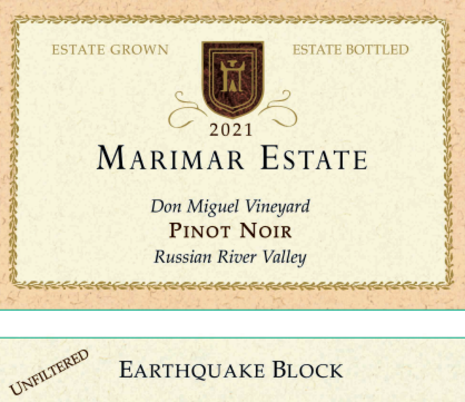 Marimar Earthquake Block Pinot Noir 2021