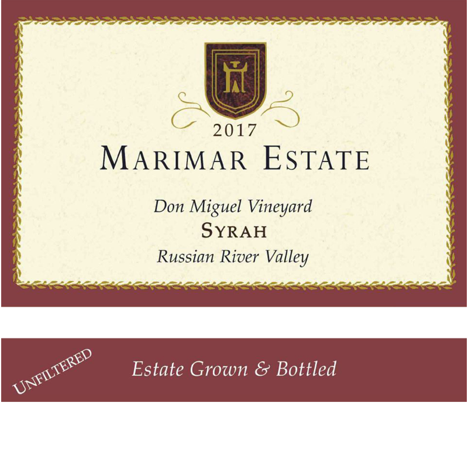 2017 Marimar Estate Winery Syrah 