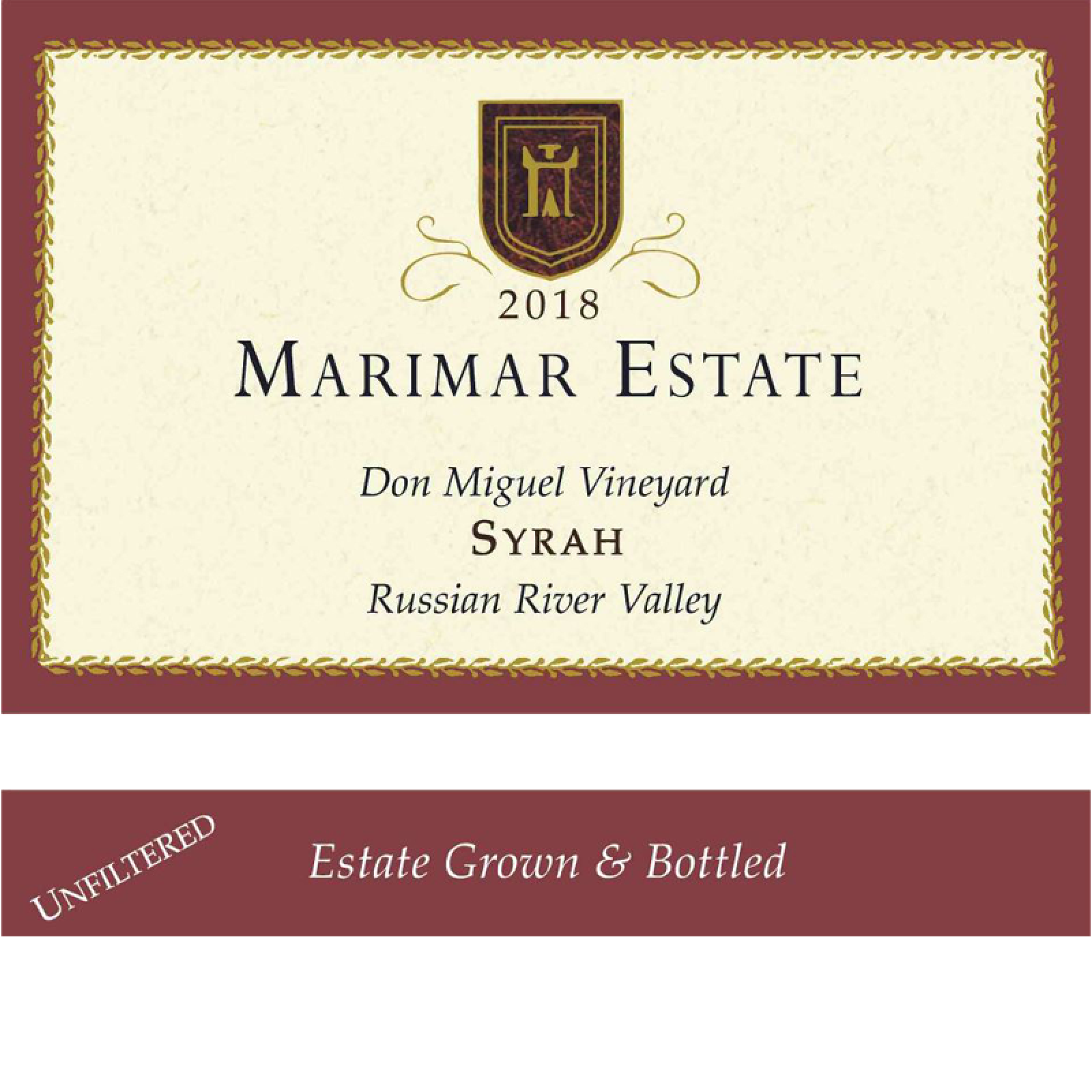 2018 Marimar Estate Winery Syrah 