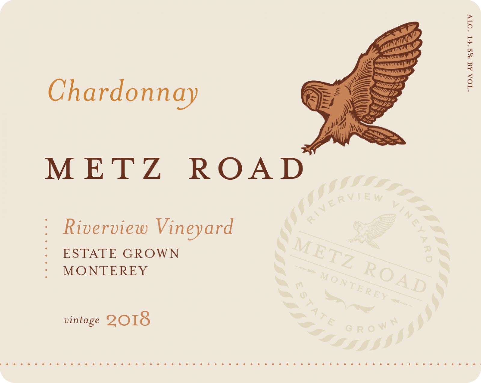 Metz Road Chardonnay 2018