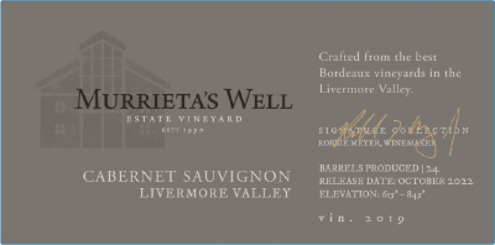 Murrieta's Well Cabernet Sauvignon 2019