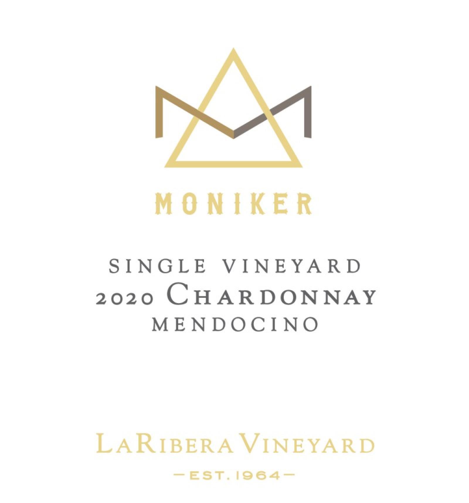Moniker La Ribera Vineyard Chardonnay 2020