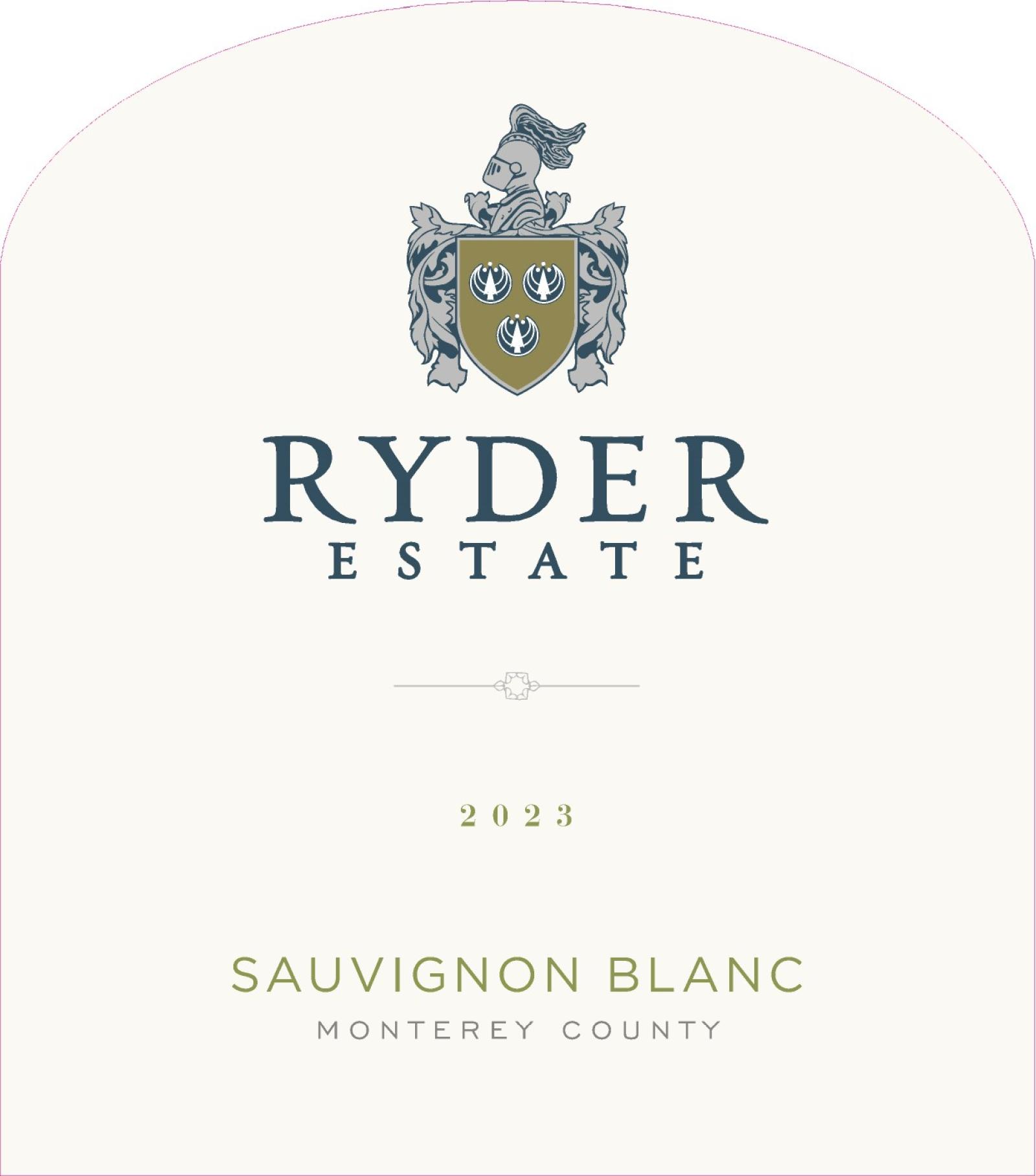 Ryder Estate Sauvignon Blanc 2023 Export Label