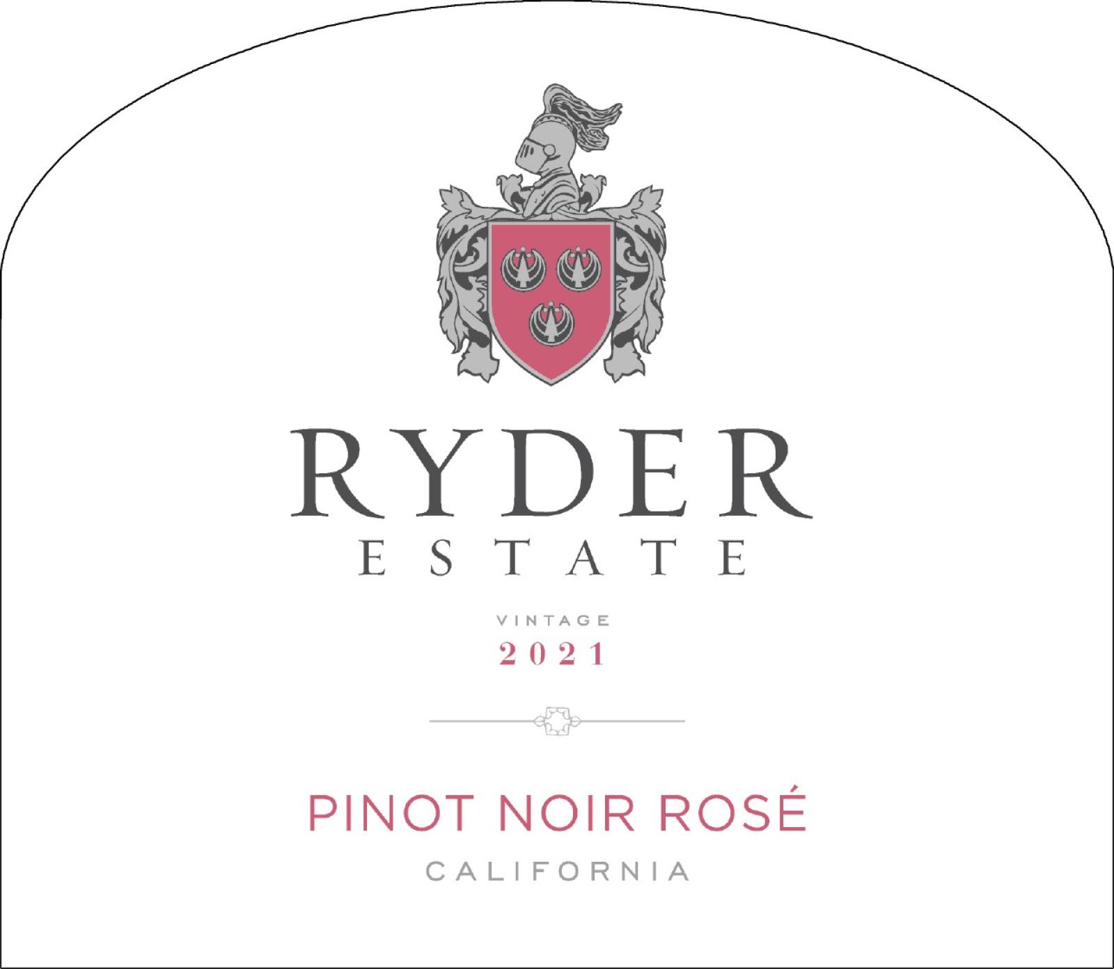 Ryder Estate Pinot Noir Rosé 2021
