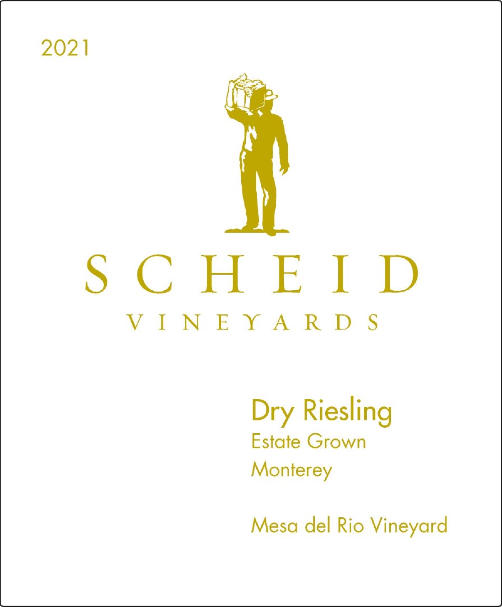 Scheid Vineyards Dry Riesling 2021