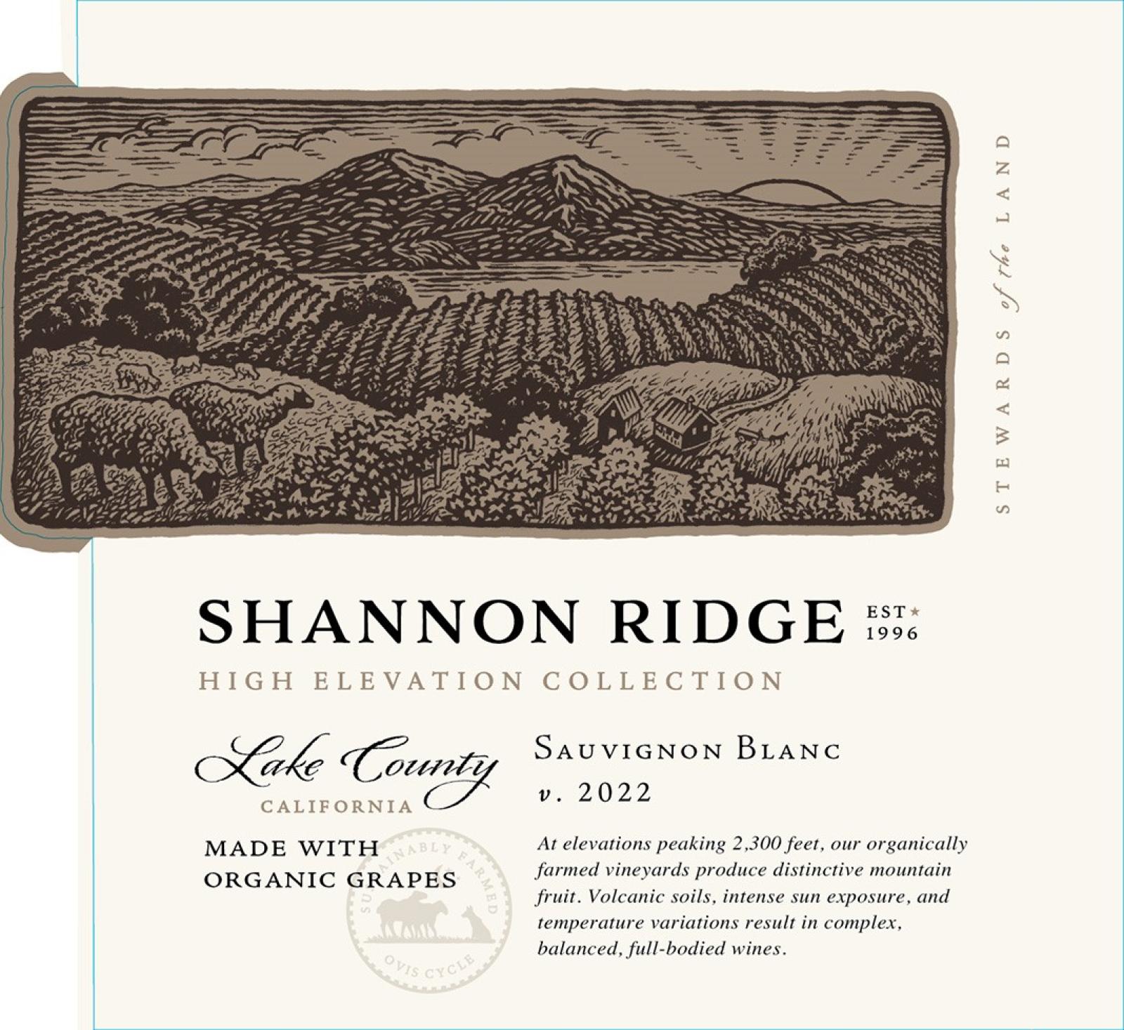 Shannon Ridge Sauvignon Blanc 2022