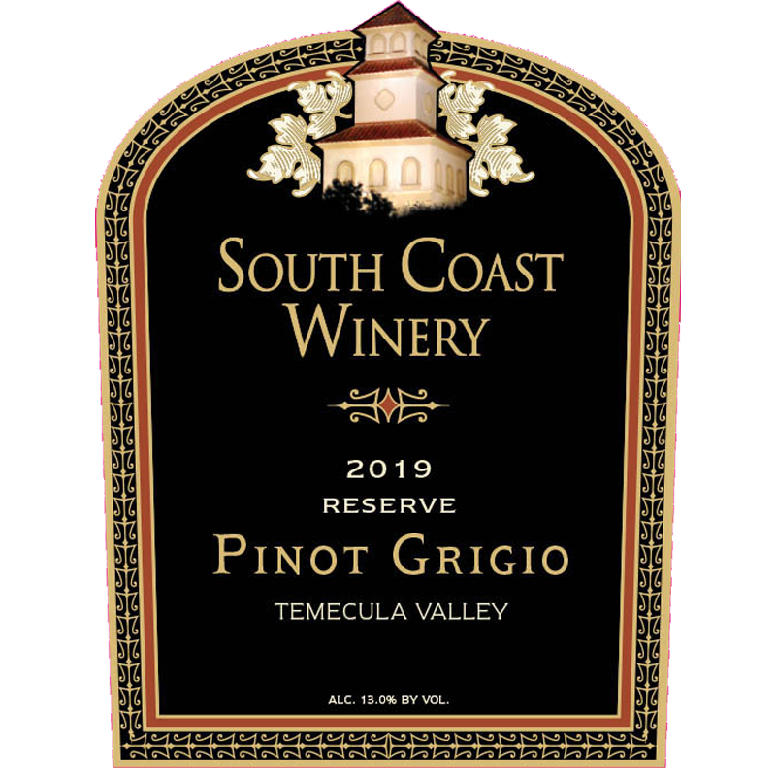 South Coast Winery Pinot Grigio Reserve 2019
