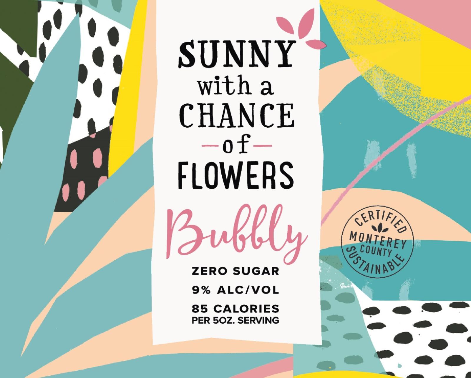 Sunny with a chance of flowers bubbly rose
