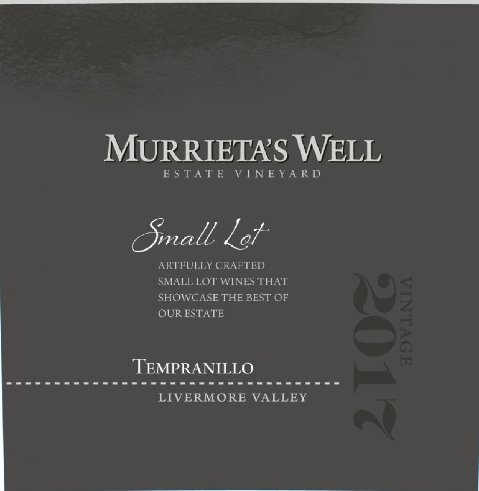 Murrieta's Well Tempranillo 2017