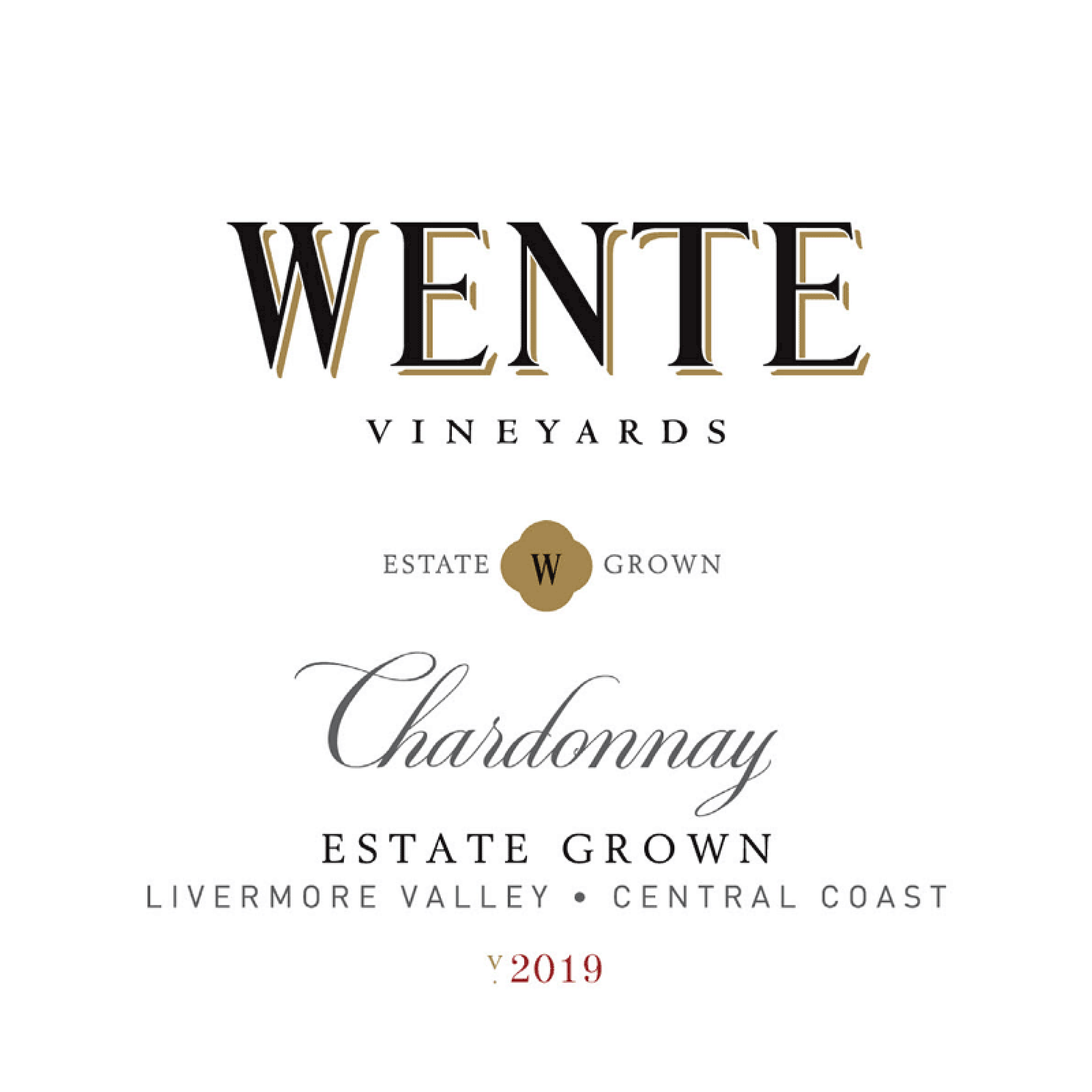 Wente Vineyards Estate Grown Chardonnay 2019