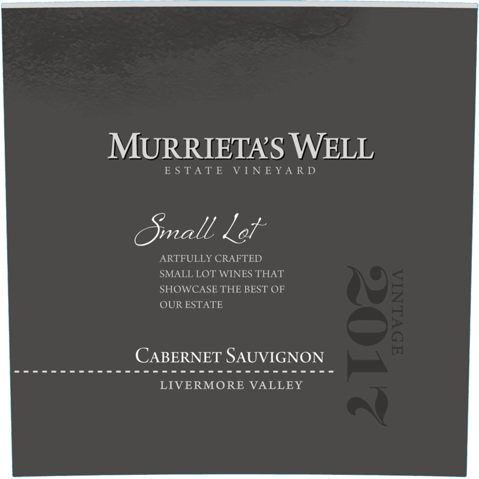 Murrieta's Well Cabernet Sauvignon Sachau Vineyard 2017