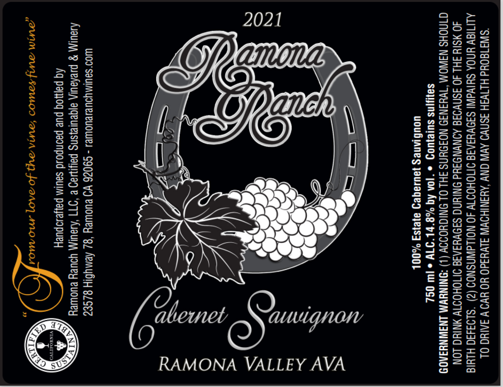 Ramona Ranch Cab 2021