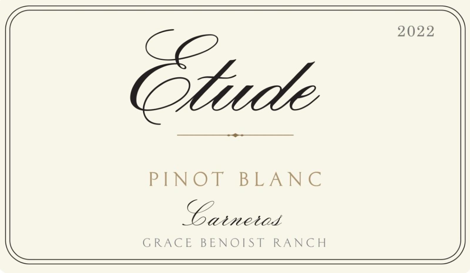 Grace Benoist Pinot Blanc 2022